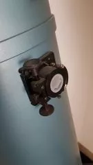 Gebraucht: Selbstbau 12,5 f/5,2 Dobson in Hartpapiertubus von Gerd Neumann und Eigenbau-Rockerbox