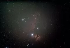 M42 Orionnebel und Pferdekopfnebel mit TS CF-APO 70mm f/6 mit TSCFRED70 TS 0,8x Reducer