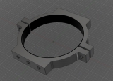 3D-Druck Rohrschellen für Teleskope mit individuellem Durchmesser (Maßanfertigung)
