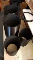Tauschutzkappen in 3D Druck werden bis zu zwei mal geschwrzt