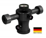 GIRO ERCOLE Azimuthal mount up to 15kg in black