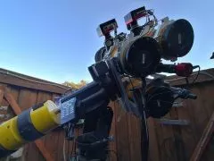 Heute mchten wir euch den Astrofotografen Andreas Zirke vorstellen. Er hat sich ein ganz besonderes Teleskop gebaut.