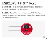ZWO ASI220MM Mini Autoguider und USB2.0 Monochromkamera - Chip D=8,81 mm