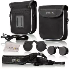 EXPLORE SCIENTIFIC G400 8x42 Dachkant Fernglas mit Phasenvergtung