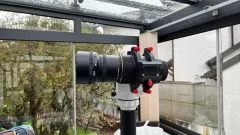 Sigma 105 Macro astro clamp