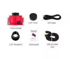 ZWO ASI462MM USB3.0 SW astro camera - sensor D=6.46 mm, high QE, 2.9 m pixels