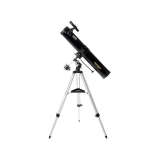 Teleskop Omegon 114/900 Newton auf EQ1 mit Zubehr