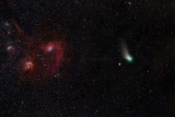 Komet C/2022 E3 (ZTF) mit 135mm Samyang ASI 2600MC
