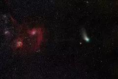 Komet C/2022 E3 (ZTF) mit 135mm Samyang ASI 2600MC