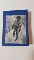 Beautifully designed greeting card hand-painted by an artist.