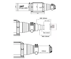 ZWO FF130 Flatfield APO Astrograph