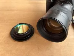 Use 2 filter on photo lens for astrophotography