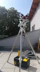 Experience Lunt LS50 B600 on NEQ5 with Skywatcher tracking with autoguider port