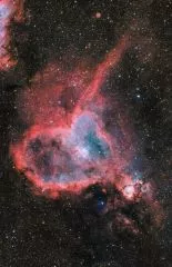 Experience and recording of Heart Nebula IC1805 with Askar FRA300 Pro