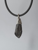 Meteorit Sikhote-Alin, Eisen-Nickel, 925/- Silber