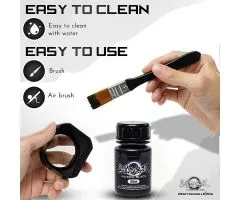 MUSOU Schwarze Antireflexfarbe 100ml eines der weltweit schwrzesten Schwarz / Black