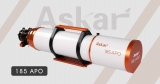 Askar 185APO 140mm 1295mm f/7 apochromatischer Refraktor ED-APO