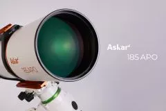 Askar 185APO 185mm 1295mm f/7 apochromatischer Refraktor ED-APO