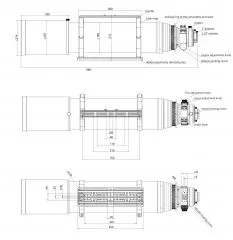 Askar 185APO 185mm 1295mm f/7 apochromatischer Refraktor ED-APO