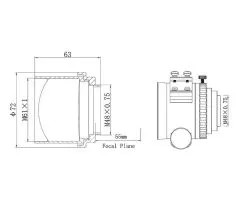 Askar f/3,9 Reducer fr FRA400 und FRA500 Flatfield Astrograph