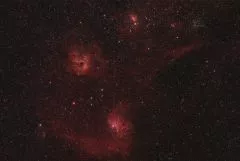 First experience with WO Redcat 51 IC405 Flame Star Nebula