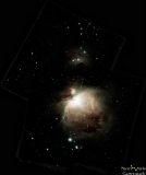M42 Orionnebel und Pferdekopf- und Flammennebel mit ZWO Seestar S50
