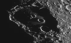 Moon images in turbulent air movement with an STF Mirage 7 and an ASI 178MC on January 19, 2024
