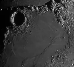 Moon images in turbulent air movement with an STF Mirage 7 and an ASI 178MC on January 19, 2024