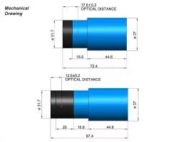 TS-Optics ToupTek G3M115C Color Planetary Camera - 1.45 m Pixels - Sensor D=6.45 mm