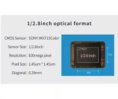 TS-Optics ToupTek G3M115C Color Planetary Camera - 1.45 m Pixels - Sensor D=6.45 mm