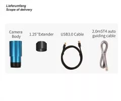 TS-Optics ToupTek G3M178C Color Planetary Camera and Autoguider - Sensor D= 8.92 mm