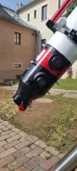 Sun with LUNT LS130MT B3400 double-stack module with ZWO ASI178mm on CQ350 mount