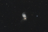 Erfahrung und Aufnahmen M51 mit Askar 140APO