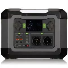 BRESSER Set Mobile Power-Station 1.200 W + Solar-Ladegert 120 W