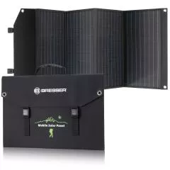 BRESSER Set Mobile Power-Station 1.200 W + Solar-Ladegert 120 W
