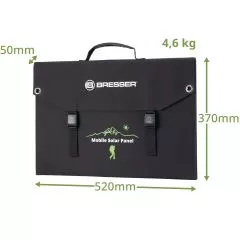 BRESSER Set Mobile Power-Station 1.200 W + Solar-Ladegert 120 W
