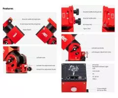 ZWO AM5N Harmonic Equatorial Mount Gen.2 - GoTo Travel Mount - Mount Head (AM5-N)