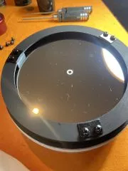 Installation of an aperture ring for the primary mirror