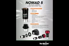 SkyWatcher Nomad-5 Premium 5x Barlow, 4-Lens Telecentric Barlow