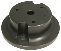 Geoptik Adapter fr AM5 / AM3 Montierung zur Montage auf dem SkyWatcher EQ6 Stativ