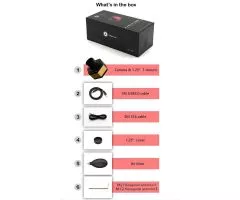 TS-Optics TS174M USB3.0 MONO Astro Camera - Air Cooling - Sensor D=13.4 mm