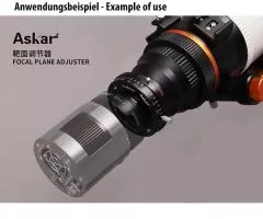 Askar Focal Plane Adjuster - Tilting Adapter mit 18 mm Lnge