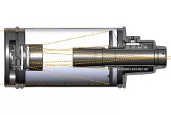 SkyWatcher K100 Klevtsov-Cassegrain telescope tube