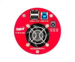 ZWO Mono Astro Camera ASI585MM Pro cooled, sensor D=12.84 mm, pixel 2.9 m