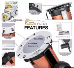 Baader ASSF: AstroSolar Spotting Scope Filter 130mm