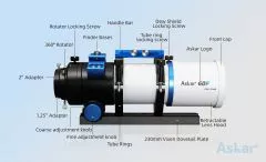 Askar 60F - 60mm 408mm f/6.8 quadruplet self-flattened astrograph
