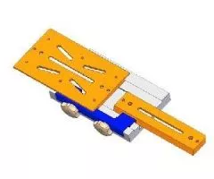 Geoptik GP and Losmandy quick coupling / clamp (directly suitable for AZ-EQ5)