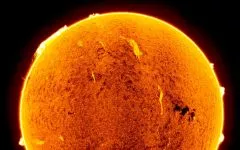 Experience and recordings with ACUTER Elite Phoenix 40 H-alpha solar telescope