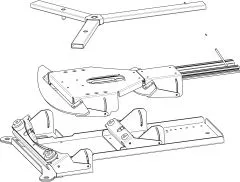 Geoptik EQ Dobson Plattform EARTHA fr 30 - 60 N/S Dobson Teleskop Nachfhrung bis 80kg Polhhenwiege