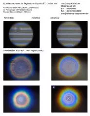SkyWatcher Equinox ED120 Sterntest und Ronchi